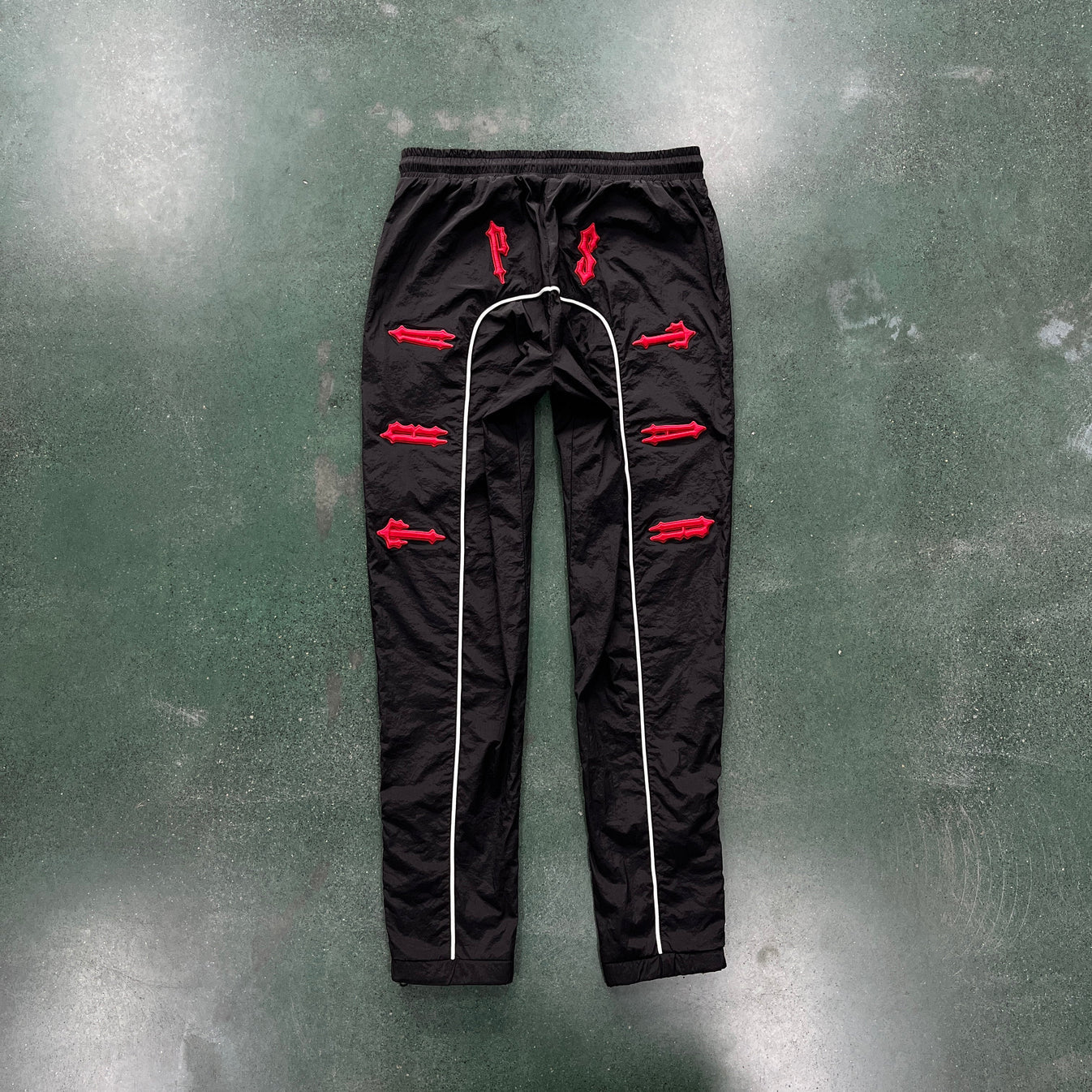 Trapstar Irongate 2.0 Shellsuit - Black/Blue Ironleague