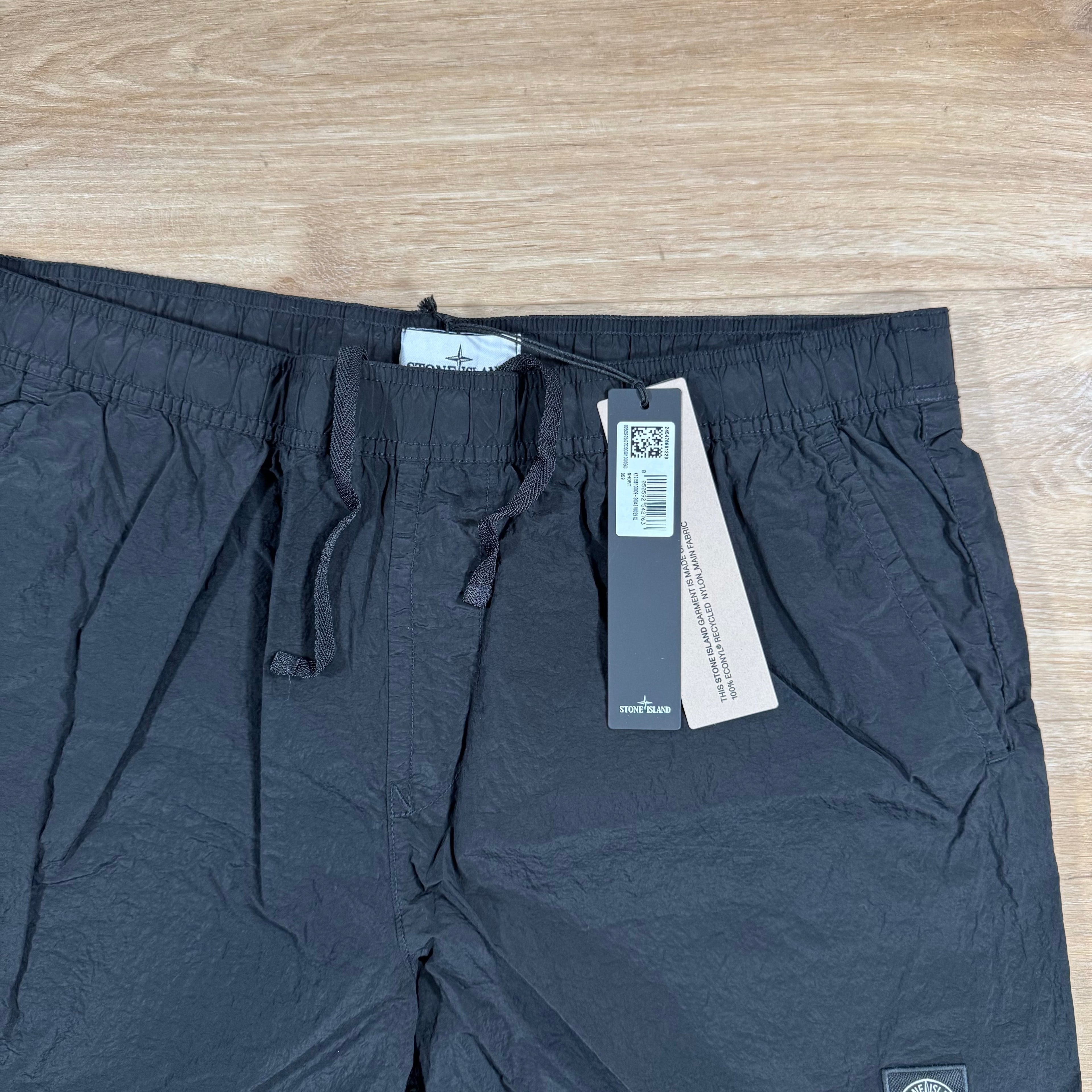 Stone Island Nylon Metal Swim Shorts in Black Ironleague