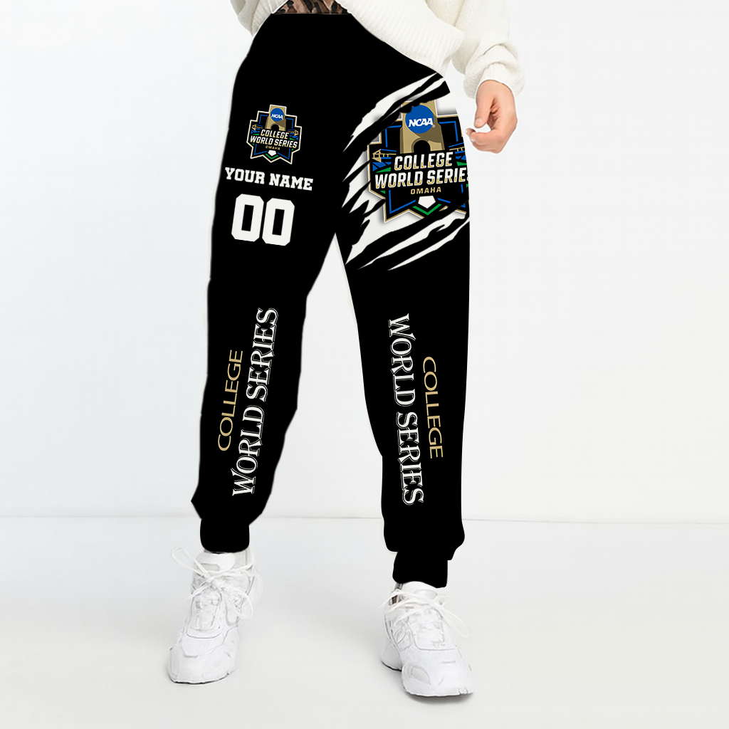 LIMITED DROP NCAA CWS31 COLLEGE WORLD SERIES UNISEX LONG PANTS