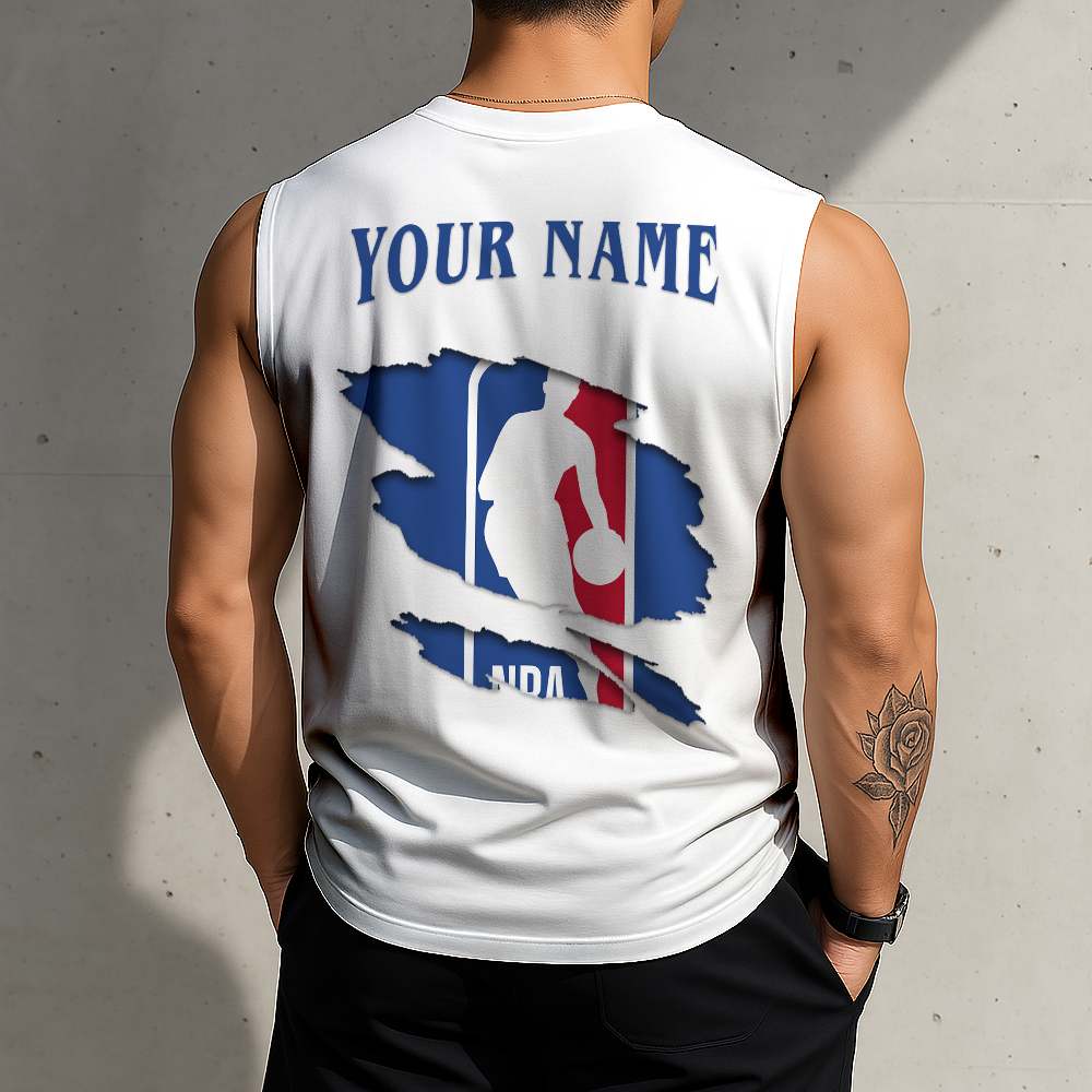 FINAL SALE - NEW CUSTOMIZED NBA31 NATIONAL BASKETBALL ASSOCIATION TANKTOP & GYM SHIRT