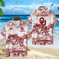 LIMITED EDITION - NEW CUSTOMIZED FBS31 OUS OKLAHOMA SOONERS UNISEX HAWAIIAN SHIRT