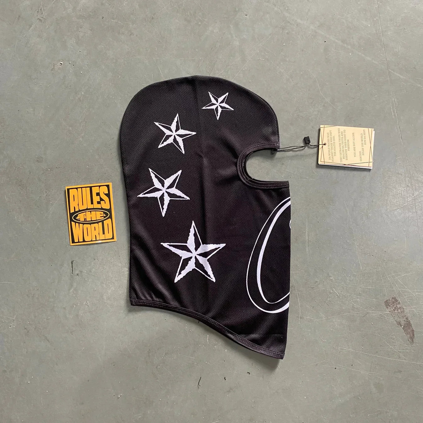 Corteiz 4th Anniversary Ski Mask - Black Ironleague