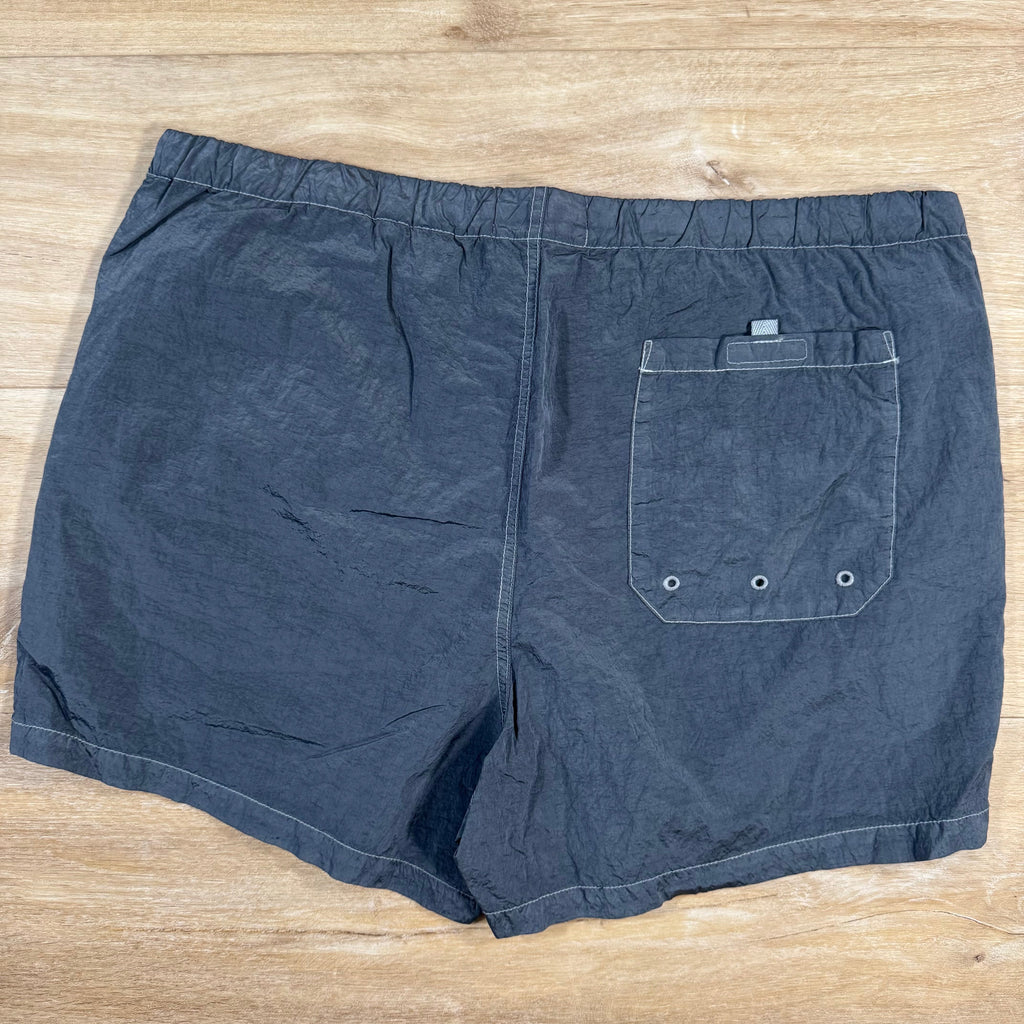Stone Island Nylon Metal Button Swim Shorts in Avio Blue Ironleague