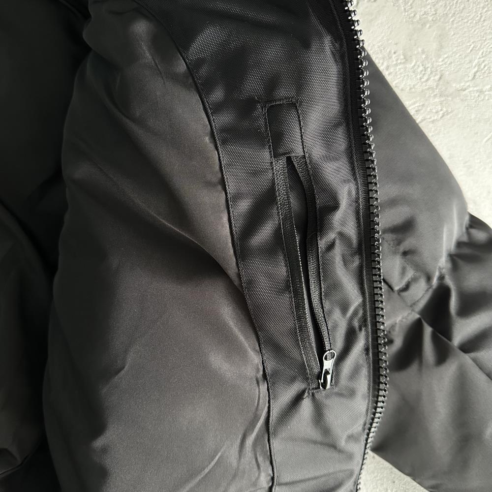 Trapstar Decoded Puffer Jacket - Black/Black Ironleague