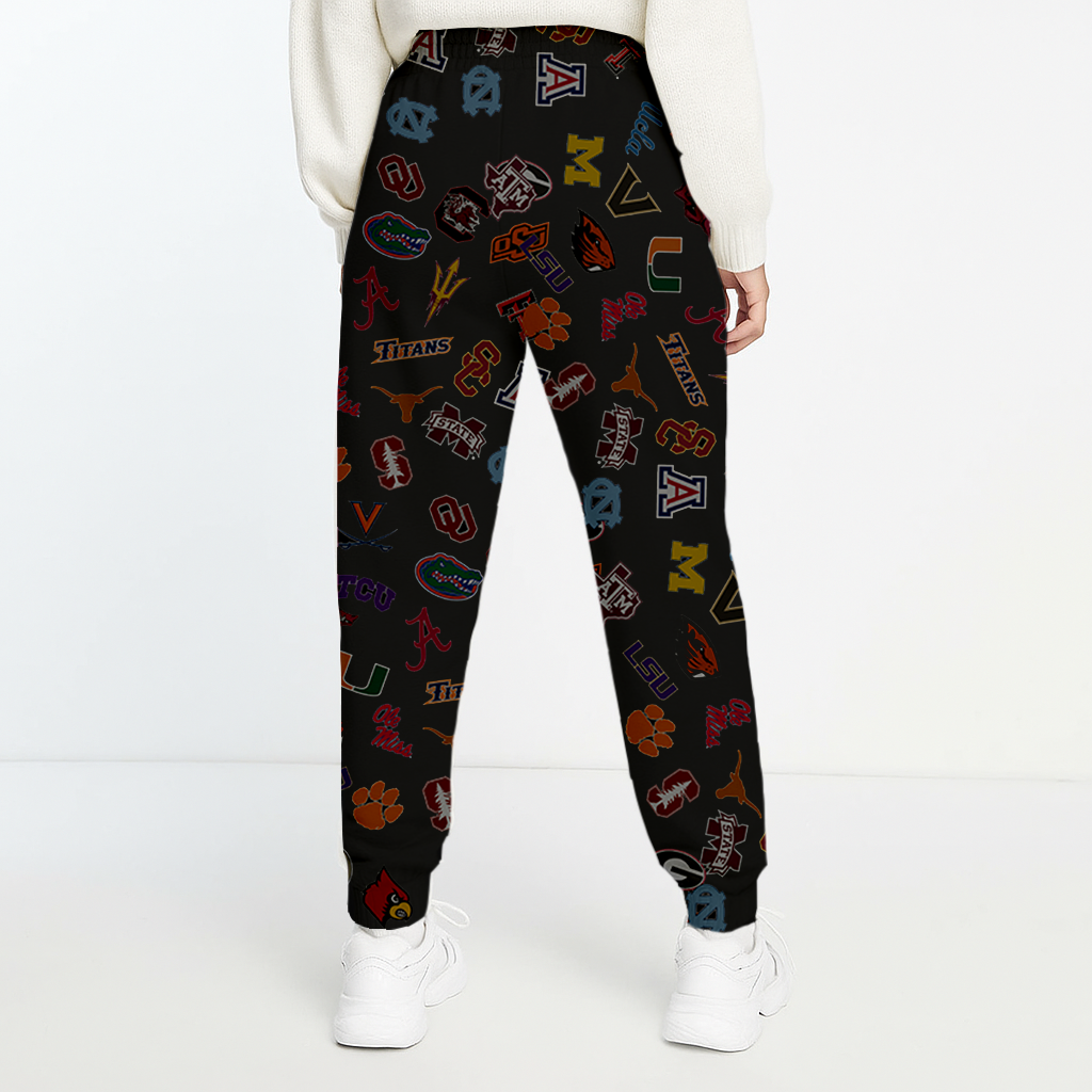 LIMITED DROP NCAA CWS32 CWS ALL TEAMS UNISEX LONG PANTS