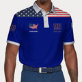 LIMITED EDITION - NEW CUSTOMIZED NFL32 NYG NEW YORK GIANTS POLO SHIRT