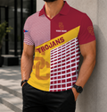 VIRAL EDITION - NEW CUSTOMIZED NCAA FBS32 USC USC TROJANS POLO SHIRT