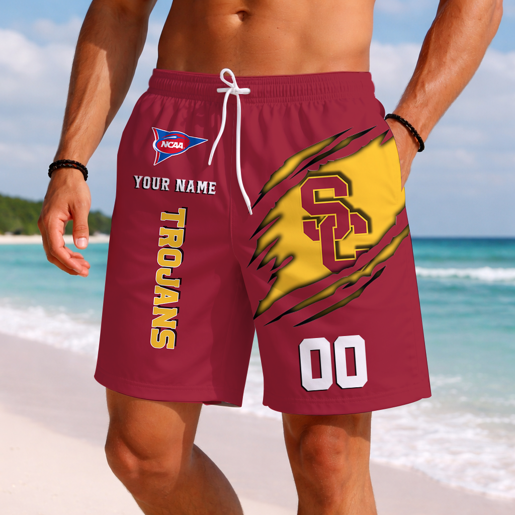LIMITED DROP NCAA FBS32 USC USC TROJANS SHORT PANTS