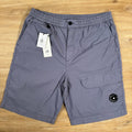 CP Company 50 Fili Stretch Cargo Shorts in Lavender Violet Ironleague