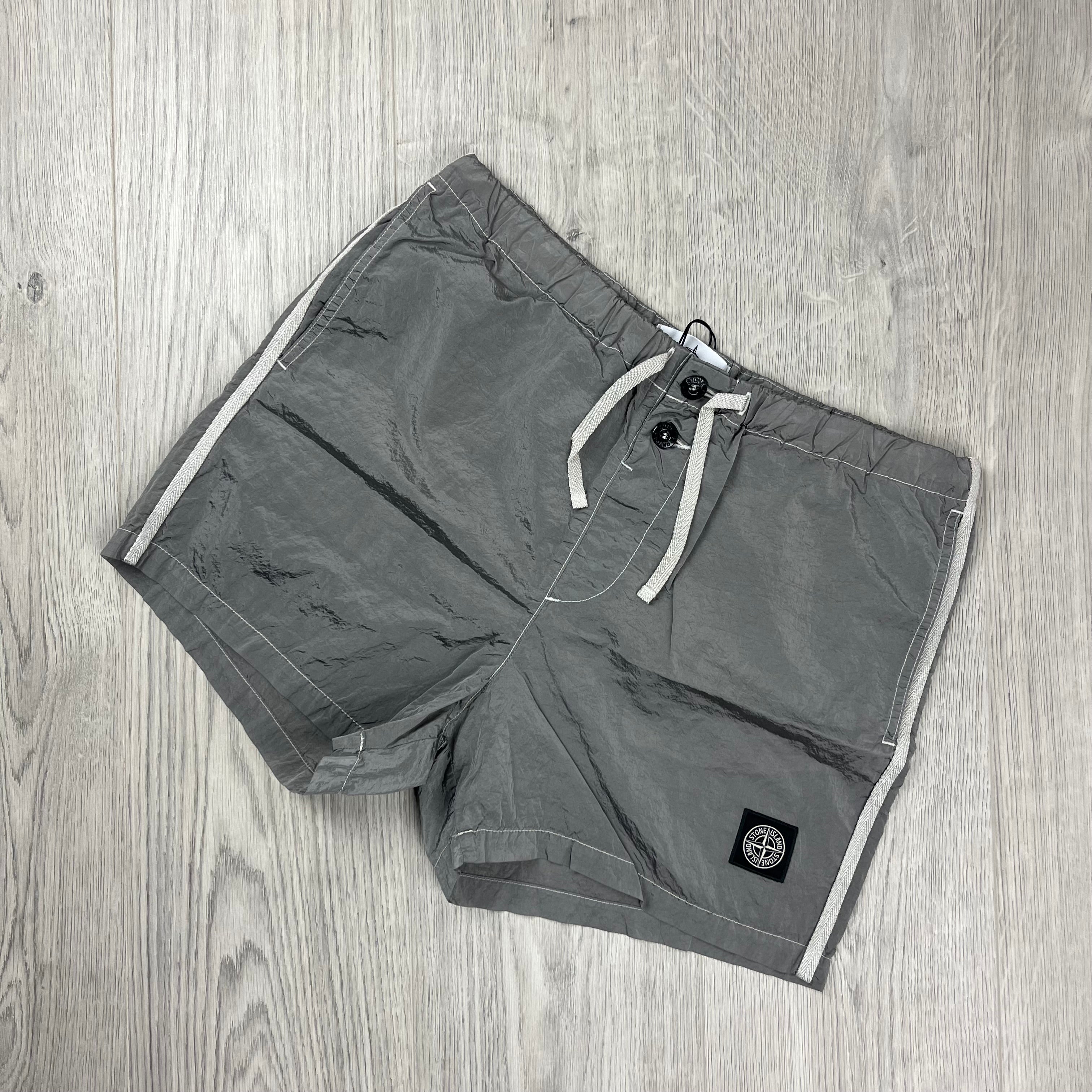 Stone Island Swim Shorts - Pearl Grey Ironleague