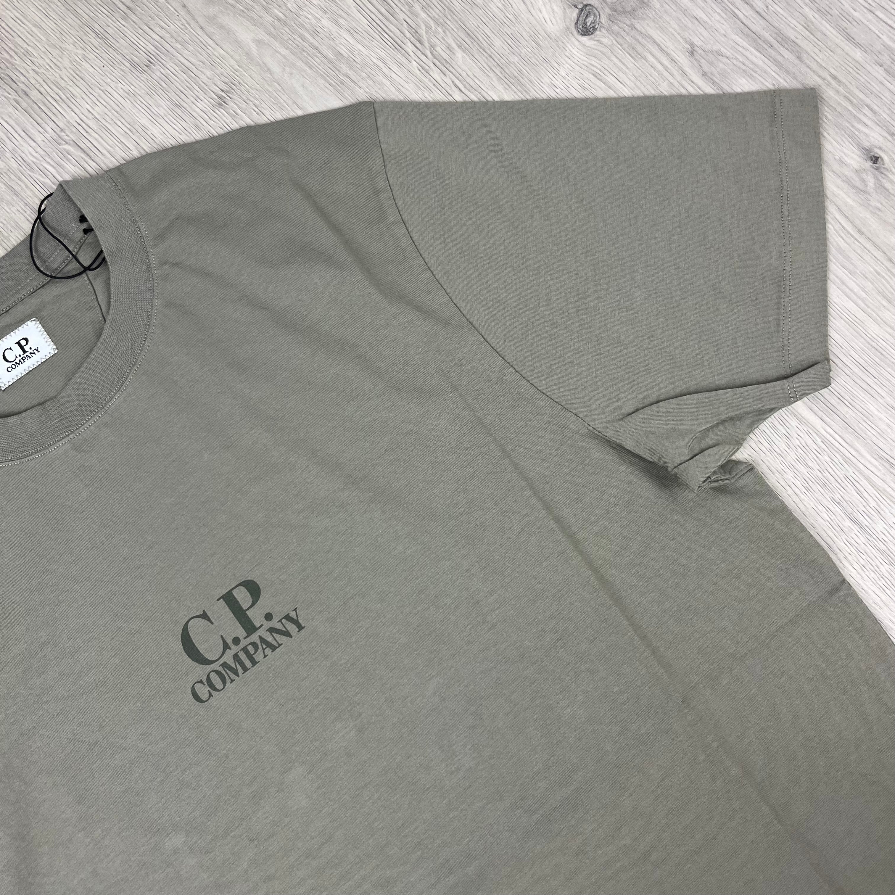 CP Company Sailor T-Shirt - Fungi Grey Ironleague