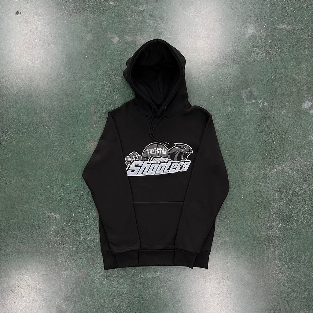 Trapstar Shooter Tracksuit - Black/Grey Ironleague