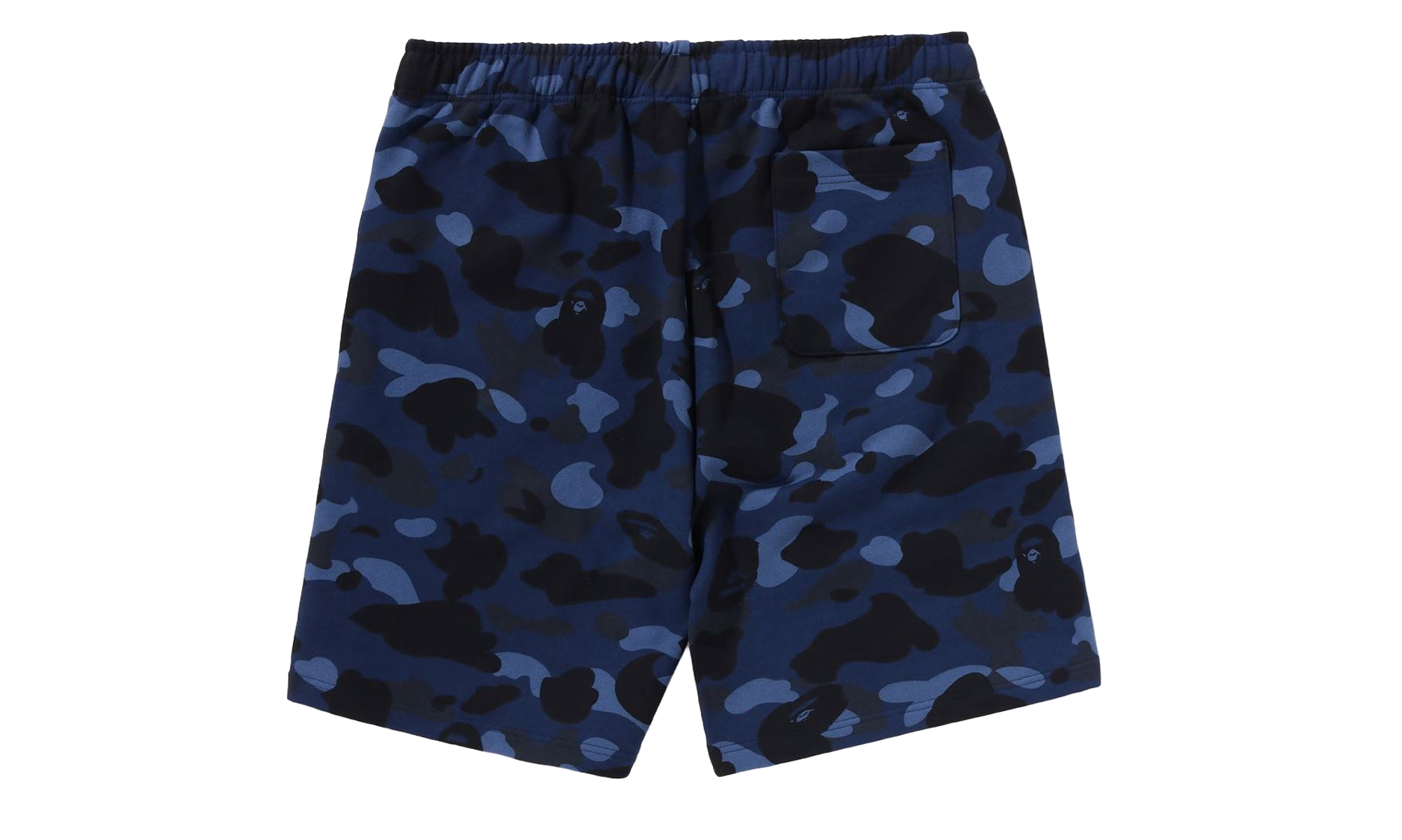 BAPE ABC Camo Shark Sweatshorts Navy 1K30 153 002 NAVY