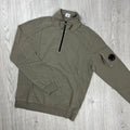 CP Company Zip Fleece - Walnut Ironleague