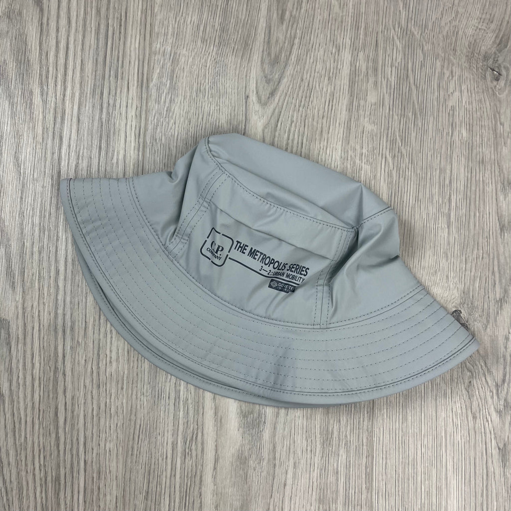 CP Company Metropolis Bucket Hat - Mist Ironleague