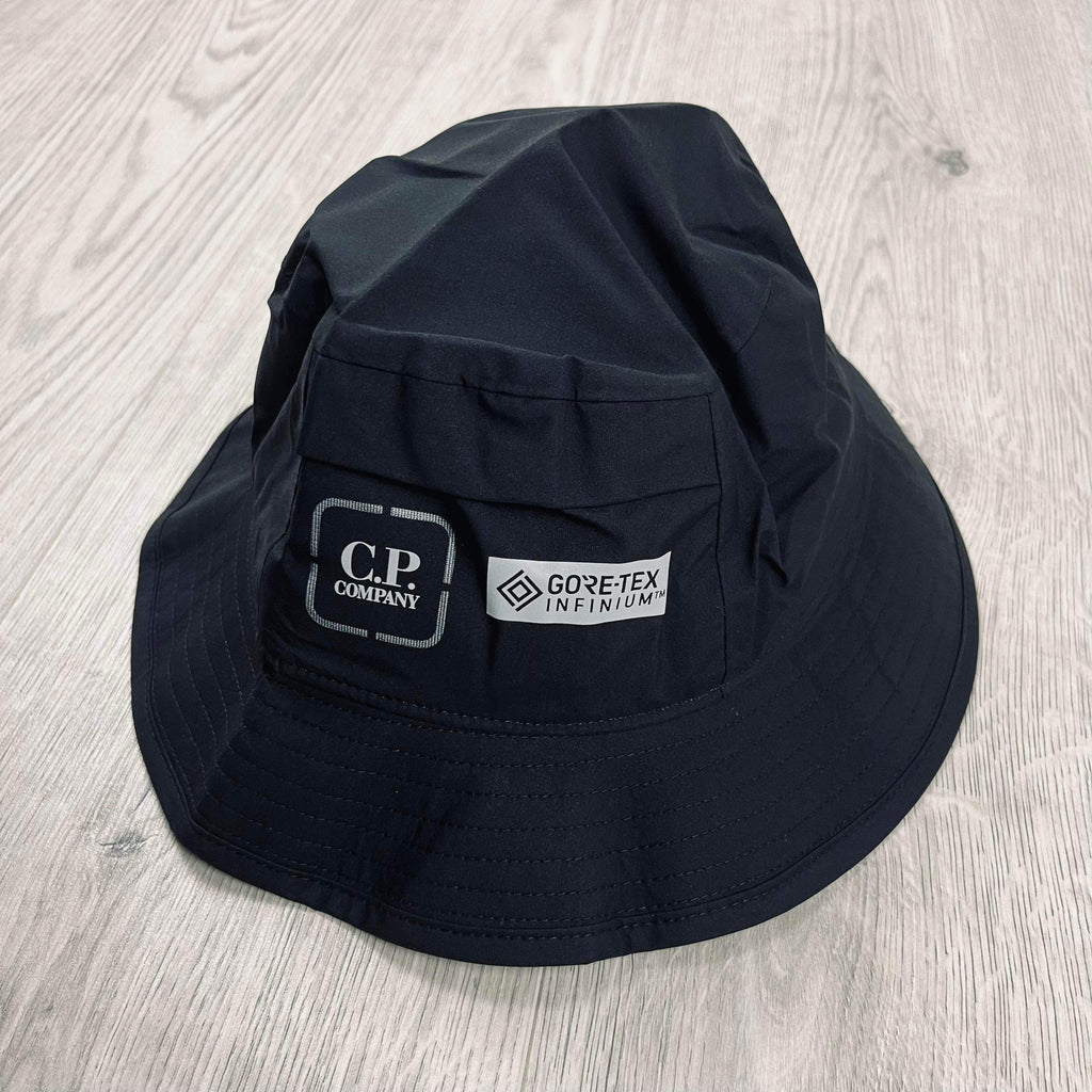 CP Company Metropolis Bucket Hat - Black Ironleague