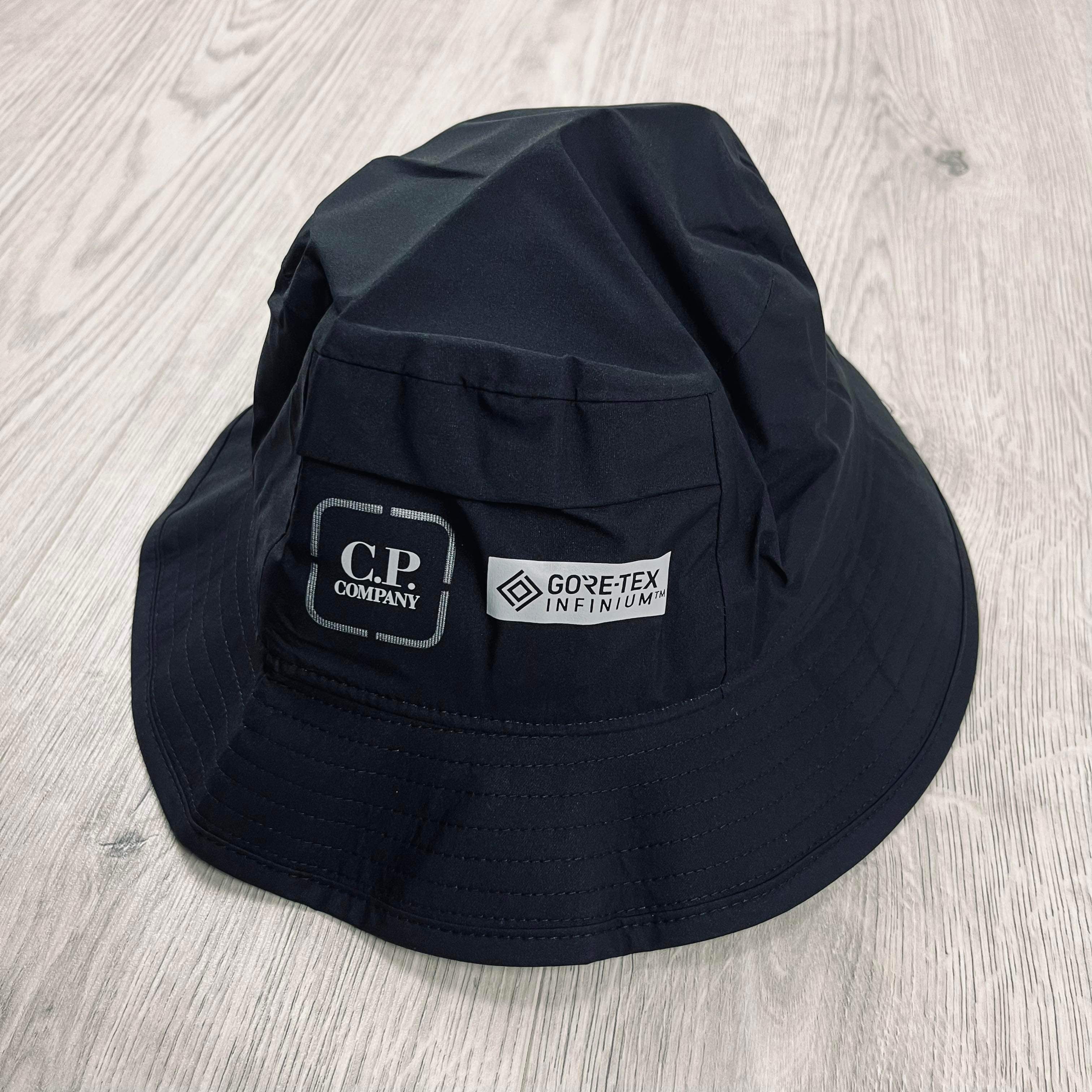 CP Company Metropolis Bucket Hat - Black Ironleague
