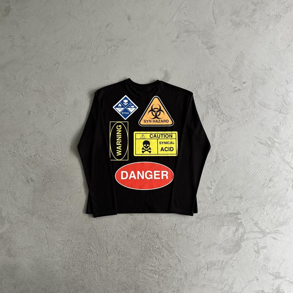 Syna Hazard Long Sleeve - Black Ironleague