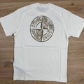 Stone Island Institutional One Print T-Shirt in Ivory Ironleague