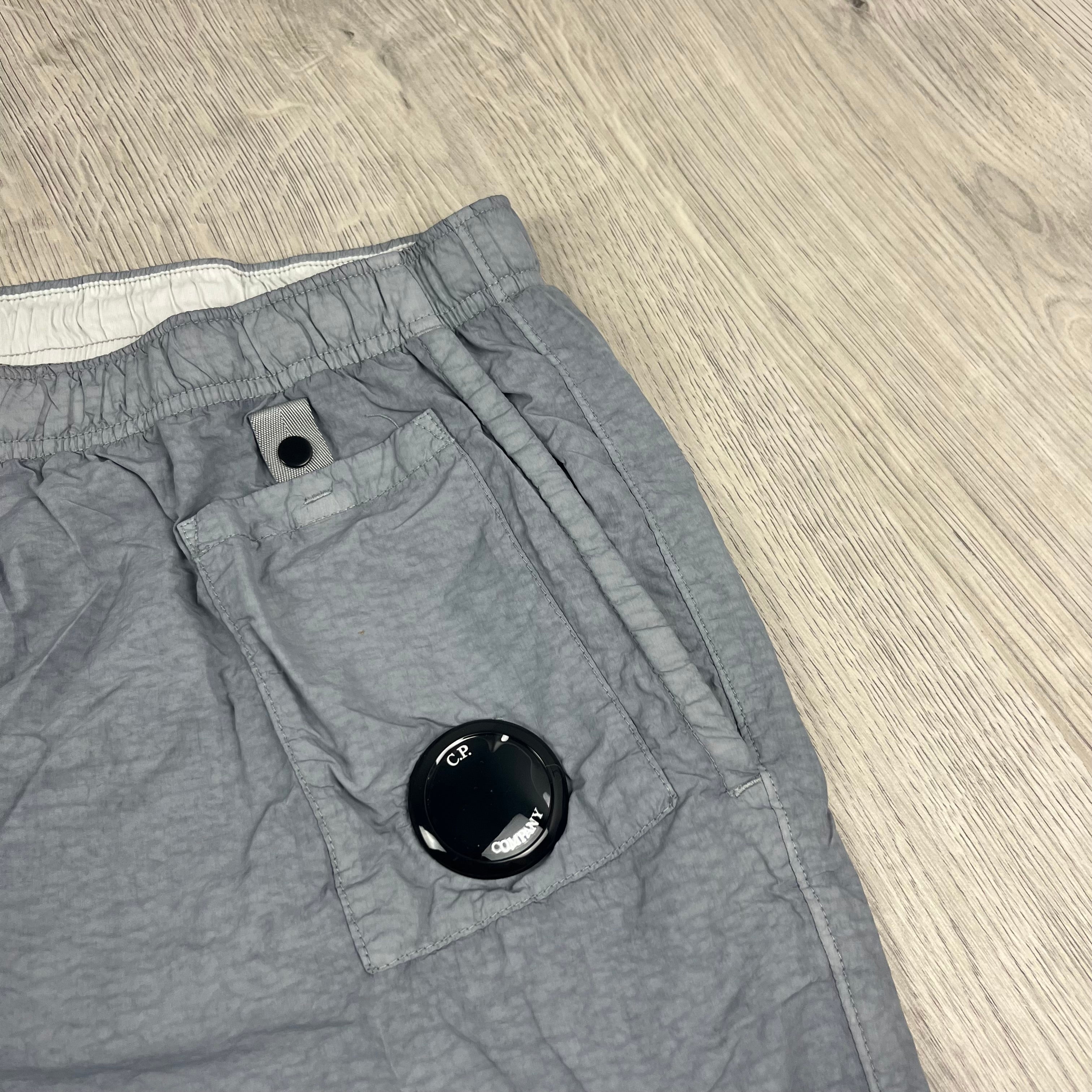 CP Company Lens Swim Shorts - Limestone Ironleague