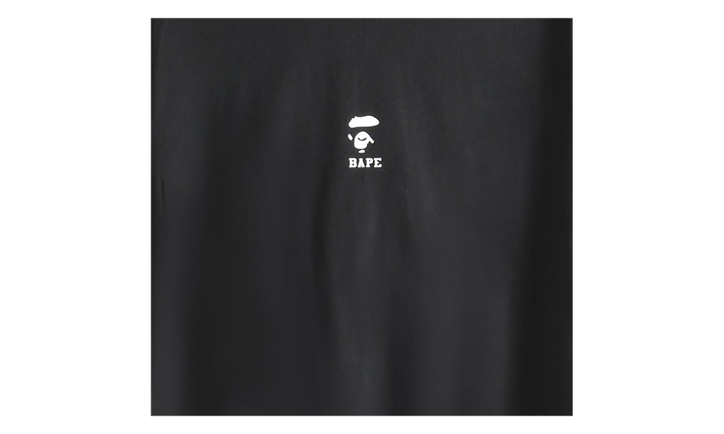 BAPE Ape Face Shrunk Tee Black 1L80109309 BLACK