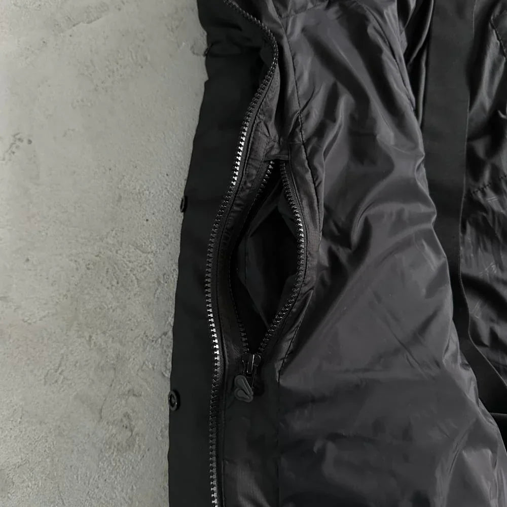 Syna Puffer Coat - Black/Black Ironleague