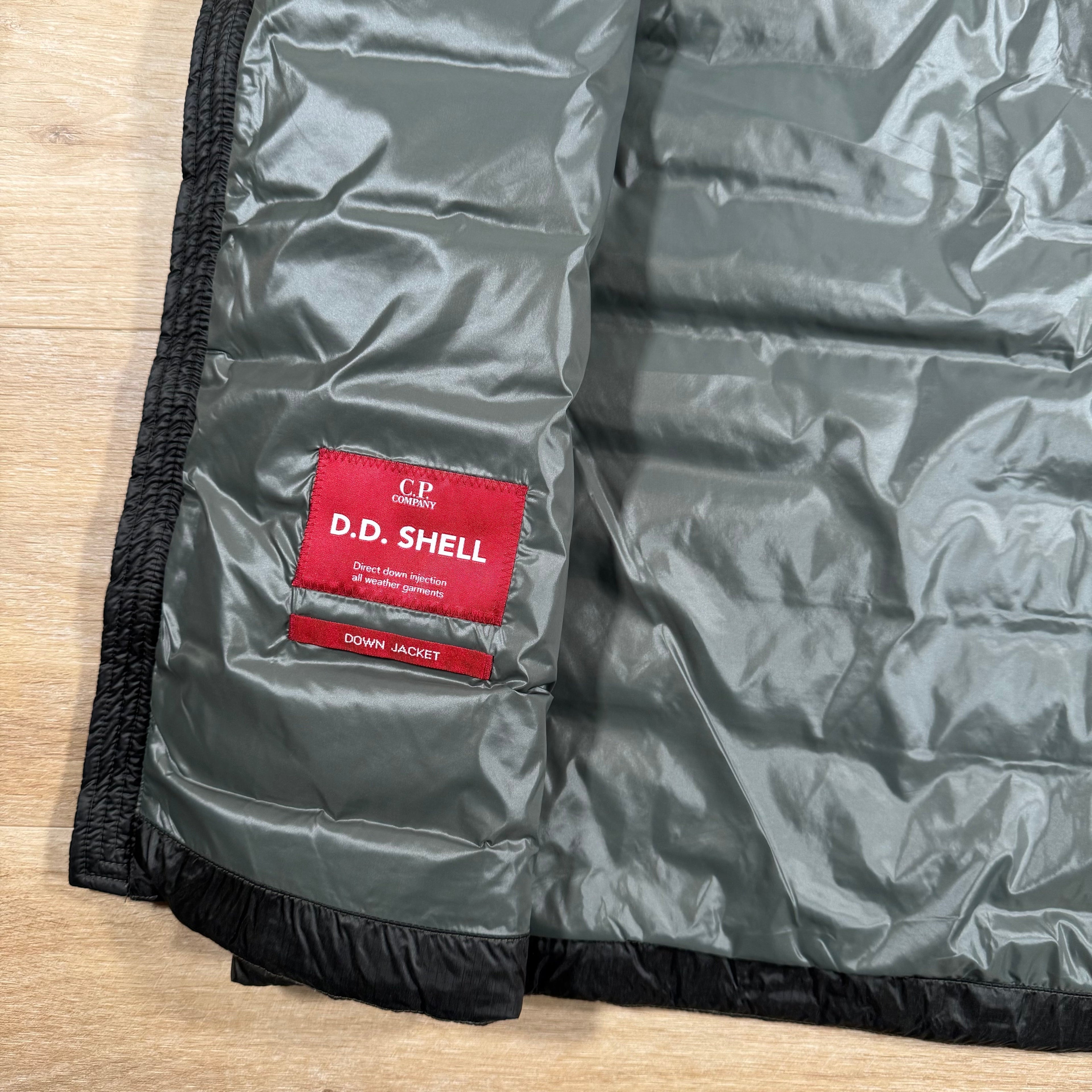 CP Company DD Shell Goggle Down Vest in Grape Leaf Ironleague