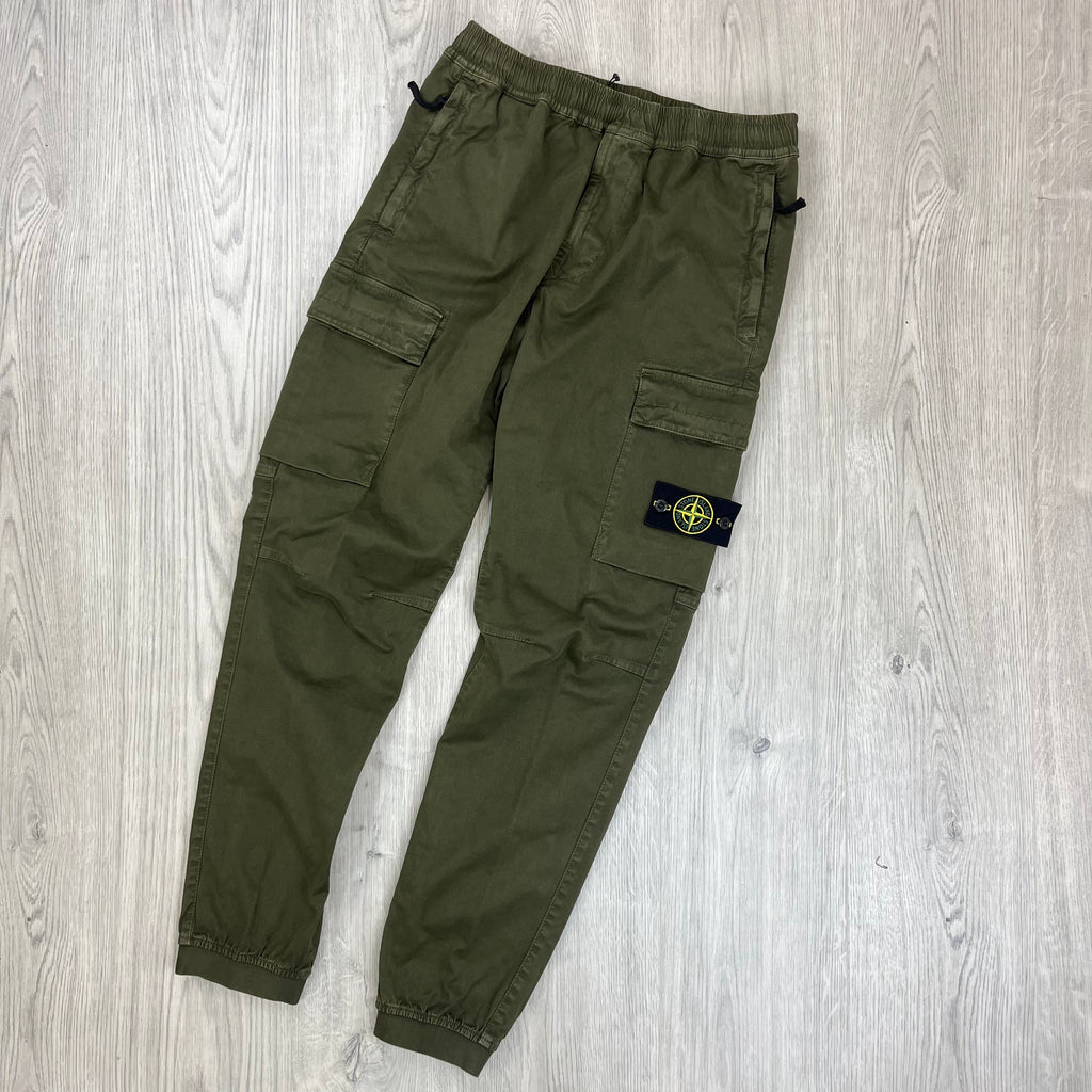 Stone Island Cargo Trousers - Military Ironleague