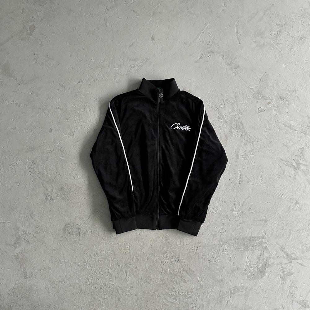 Corteiz Velour Set - Black Ironleague