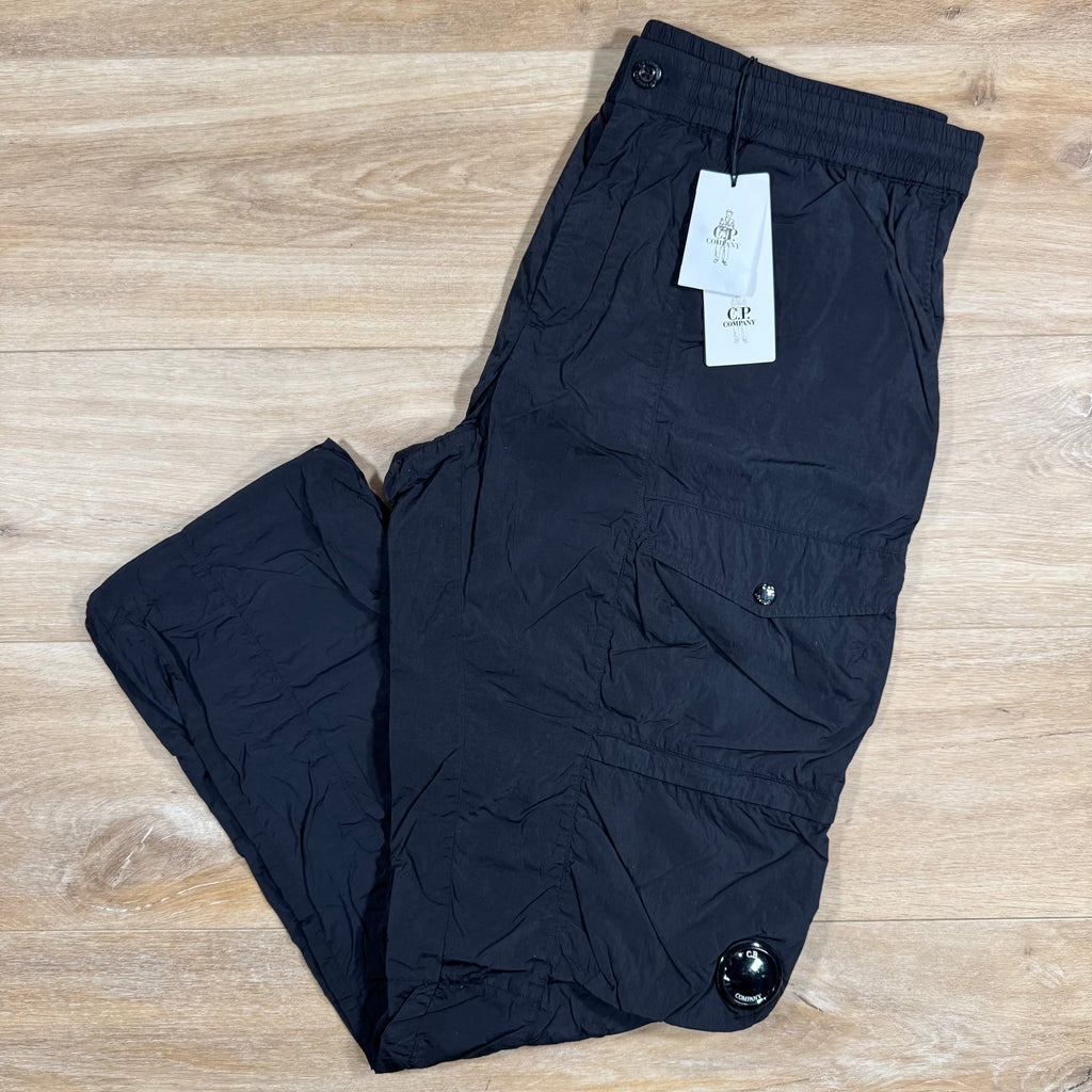CP Company Chrome-R Cargo Lens Pants in Navy Ironleague