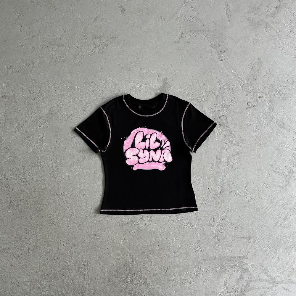 Women's Syna lil T-Shirt - Black Ironleague
