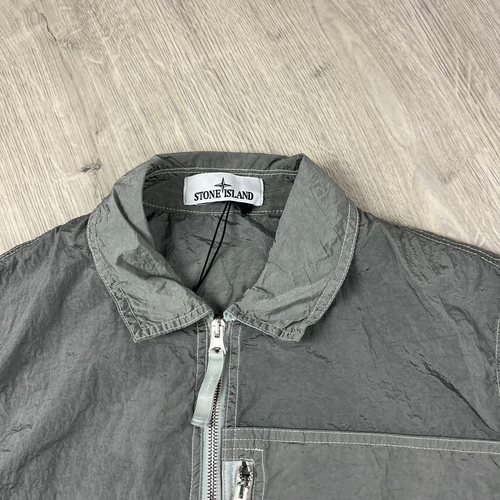 Stone Island Metal Overshirt - Grey Ironleague