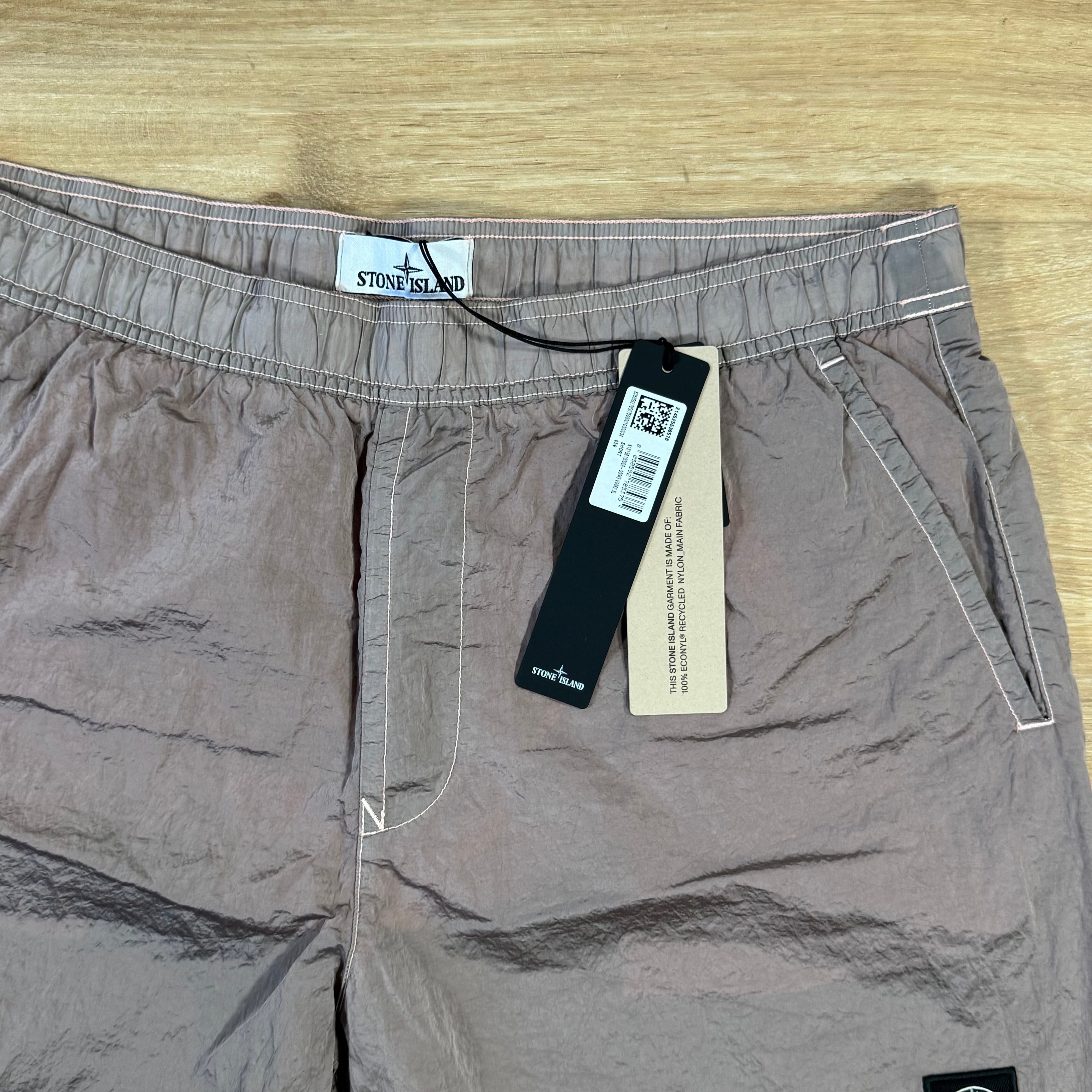 Stone Island Nylon Metal Swim Shorts in Antique Rose Ironleague