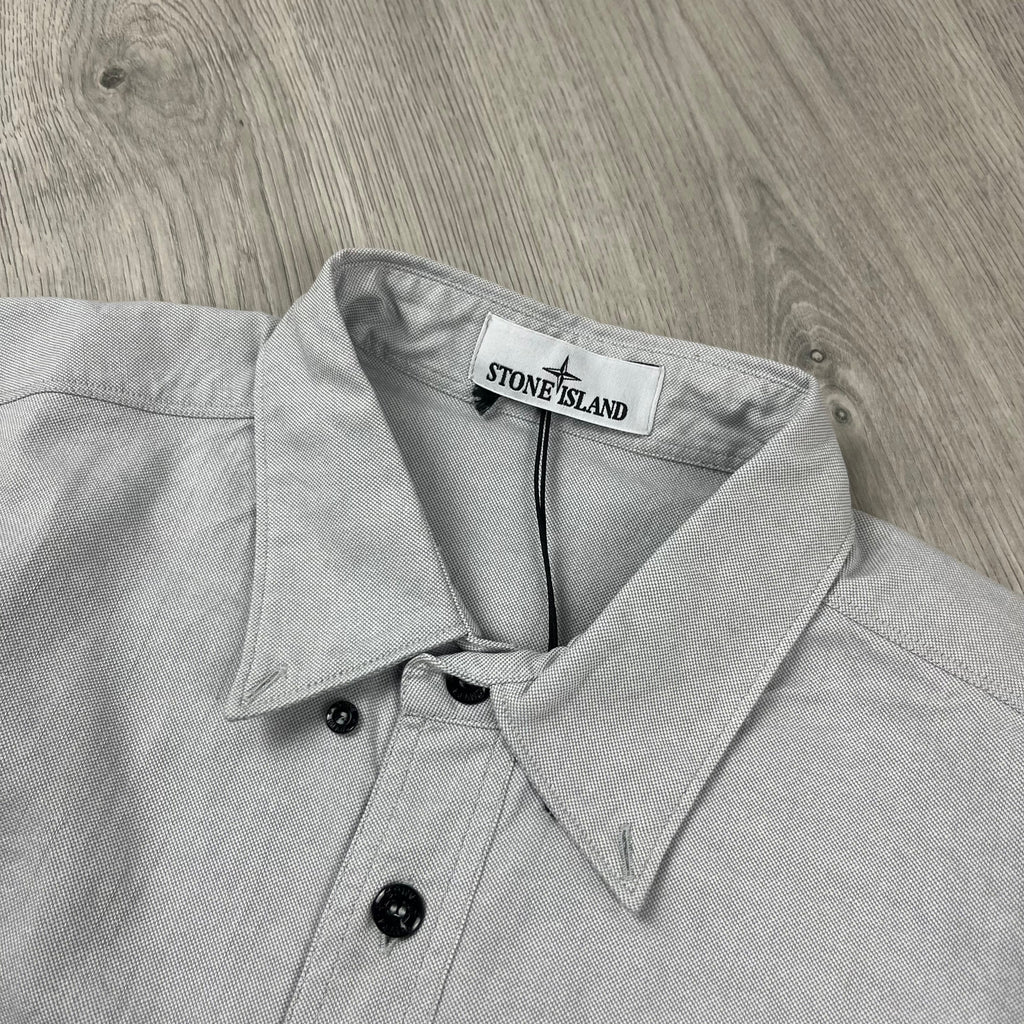 Stone Island Button Shirt - Grey Ironleague
