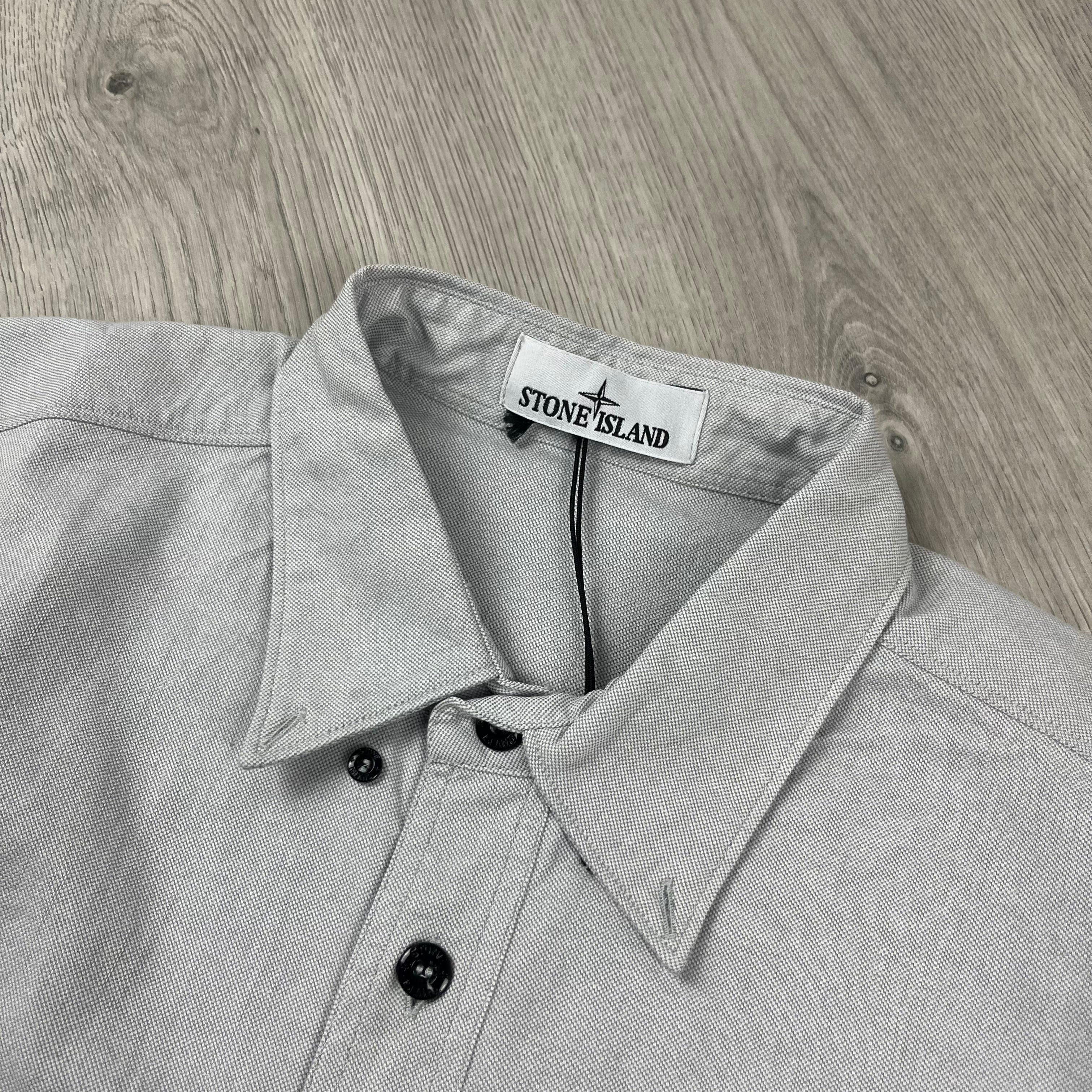 Stone Island Button Shirt - Grey Ironleague