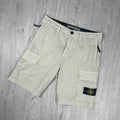 Stone Island Cargo Shorts - Sand Ironleague