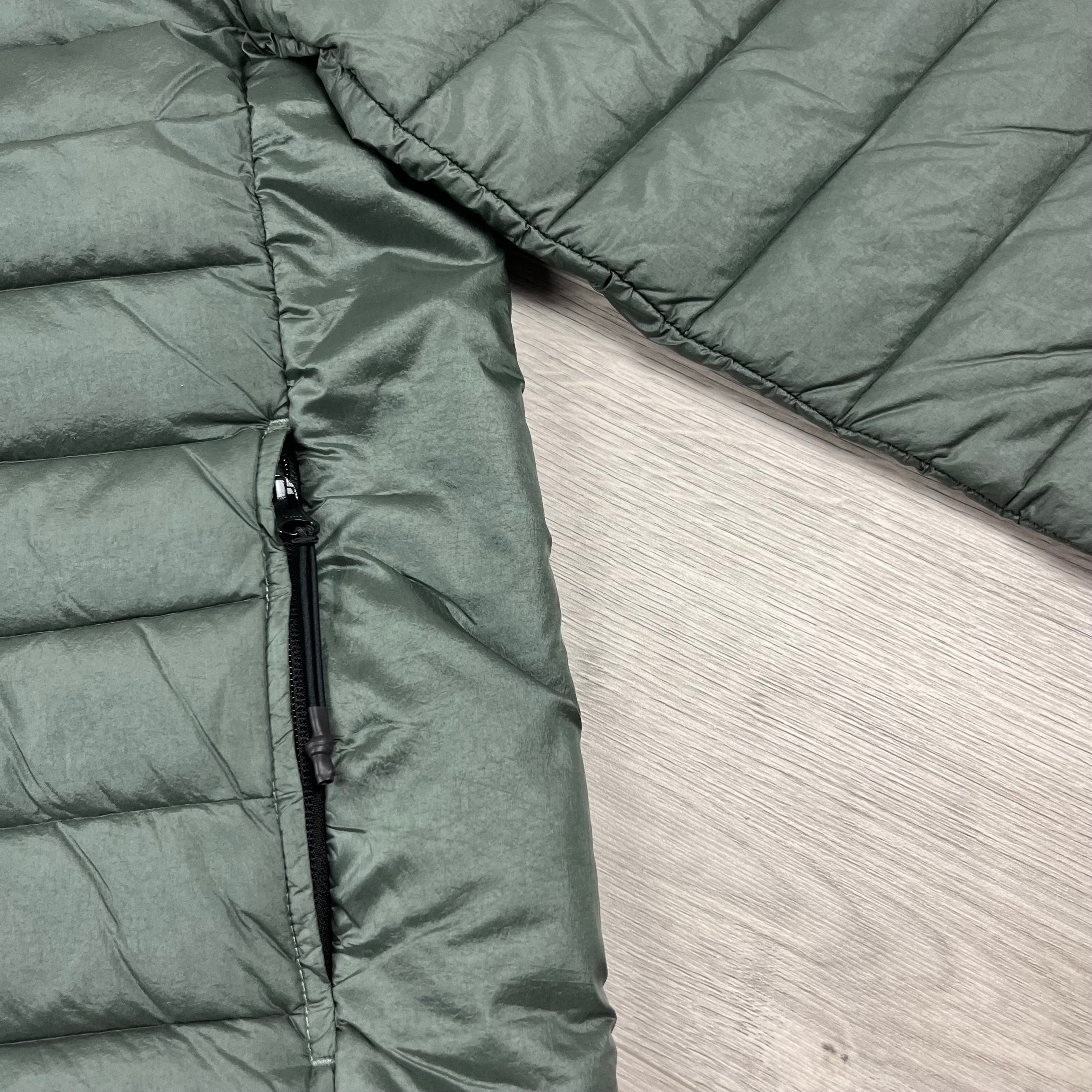 Stone Island Woven Down Jacket - Musk Ironleague