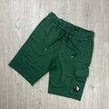 CP Company Jersey Shorts - Duck Green Ironleague