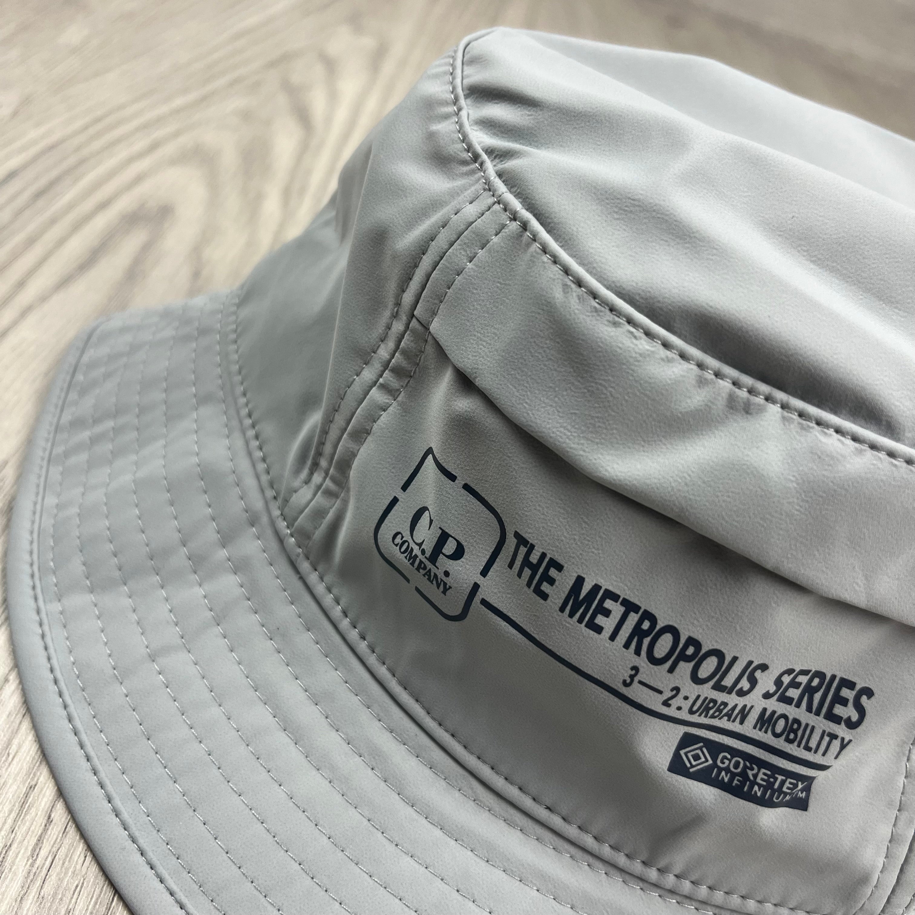 CP Company Metropolis Bucket Hat - Mist Ironleague