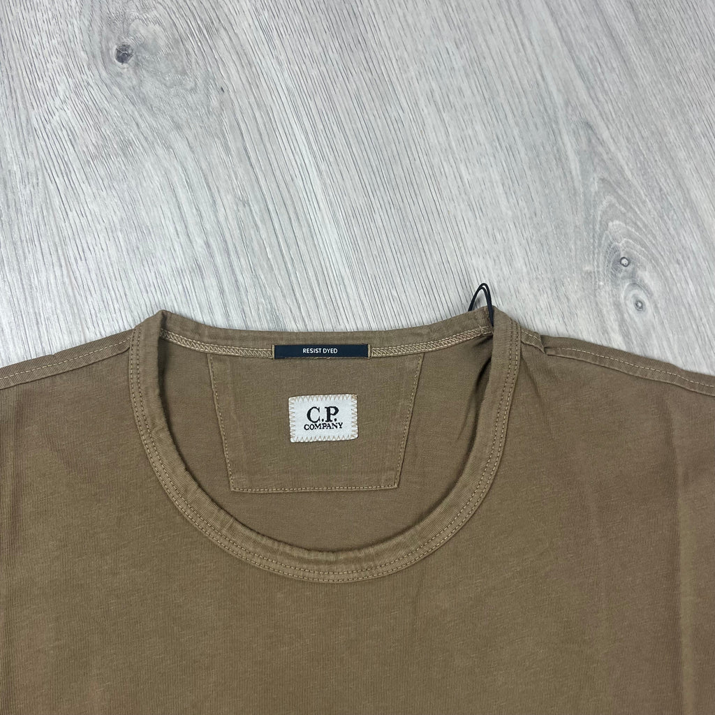 CP Company Printed T-Shirt - Brown Ironleague