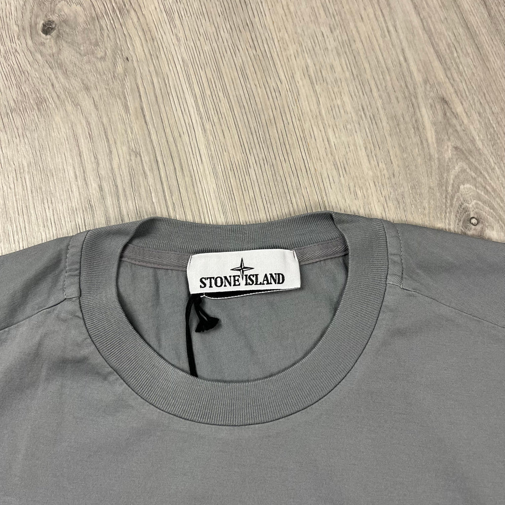 Stone Island Patch T-Shirt - Grey Ironleague