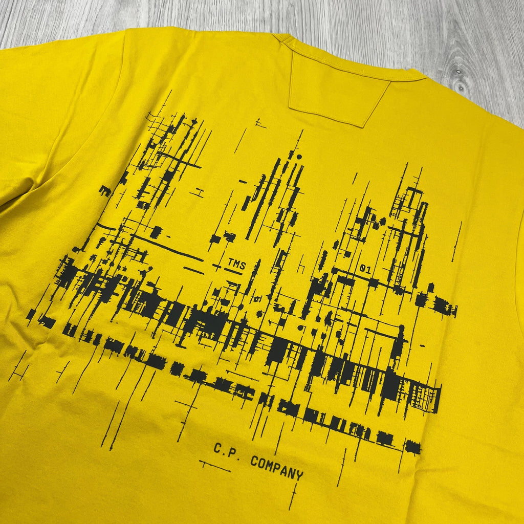 CP Company Metropolis T-Shirt - Yellow Ironleague