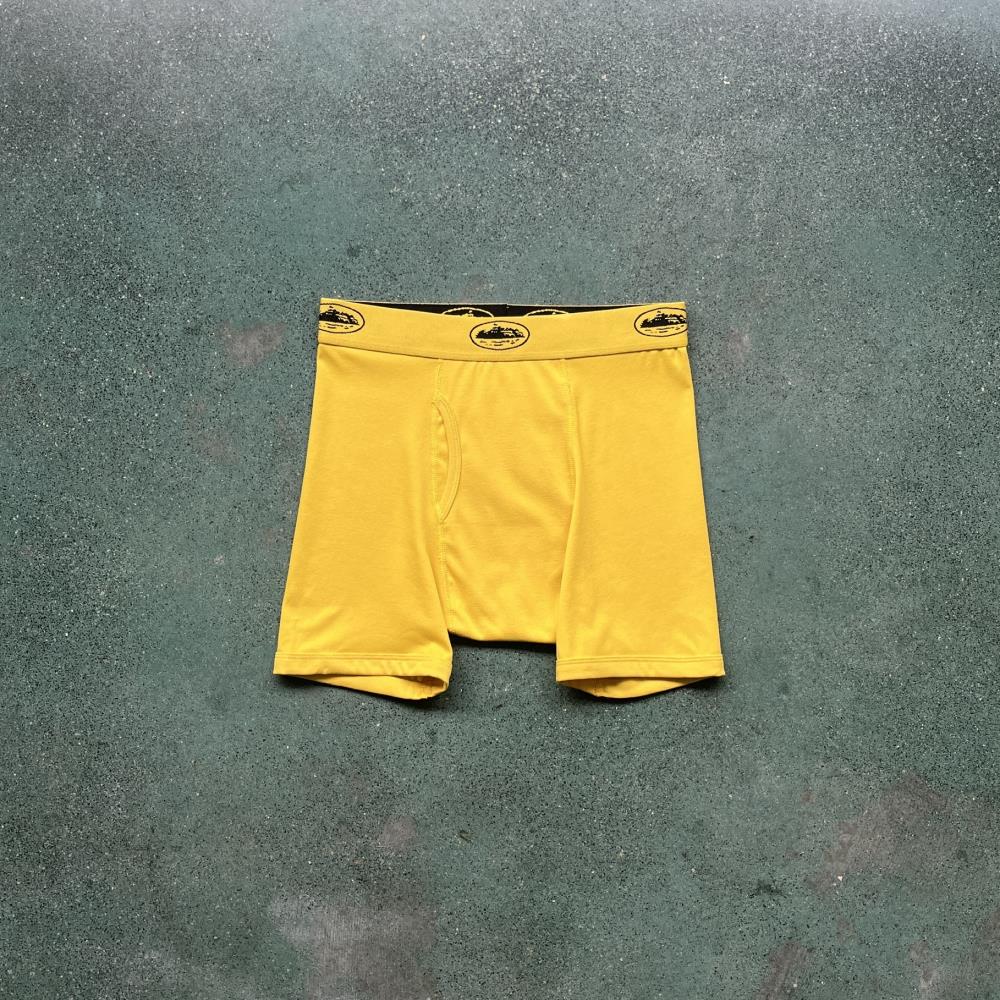 Corteiz Alcatraz Trousers - Yellow Ironleague