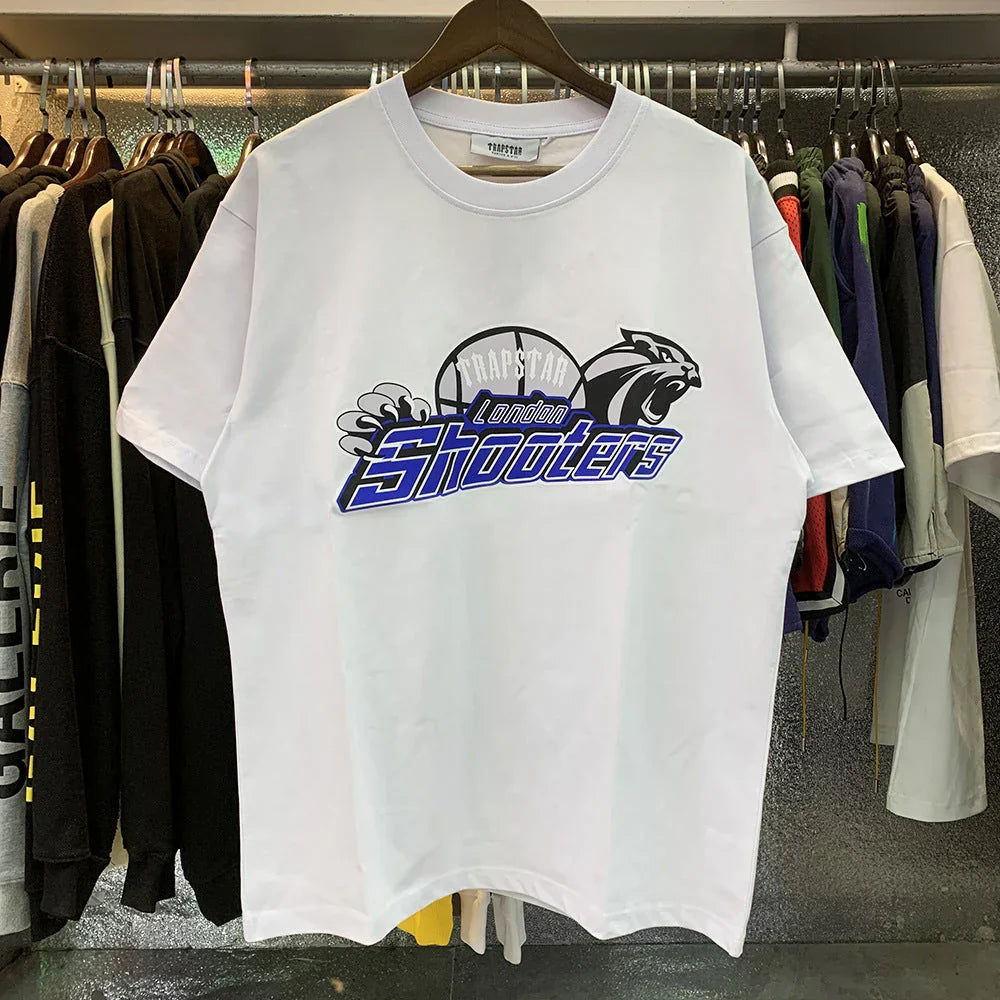 Trapstar London Shooters T-Shirt - Black/White Ironleague