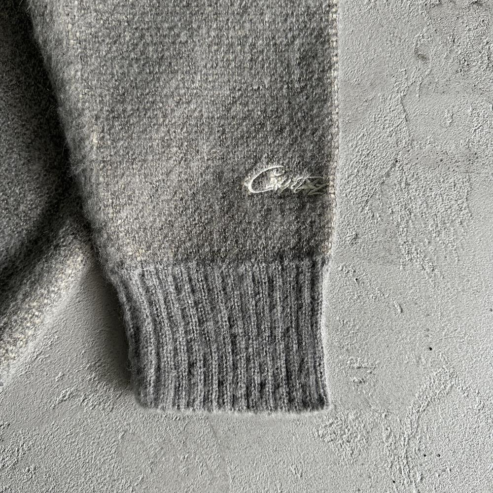Corteiz C-Star More Hair Knit Sweater - Grey Ironleague