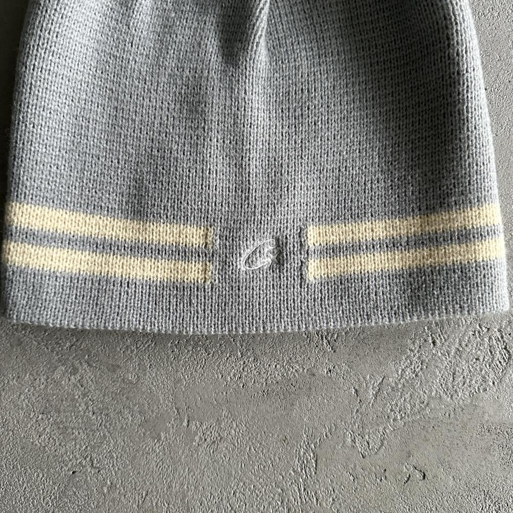 Corteiz Knit Stripe Banie - Grey Ironleague