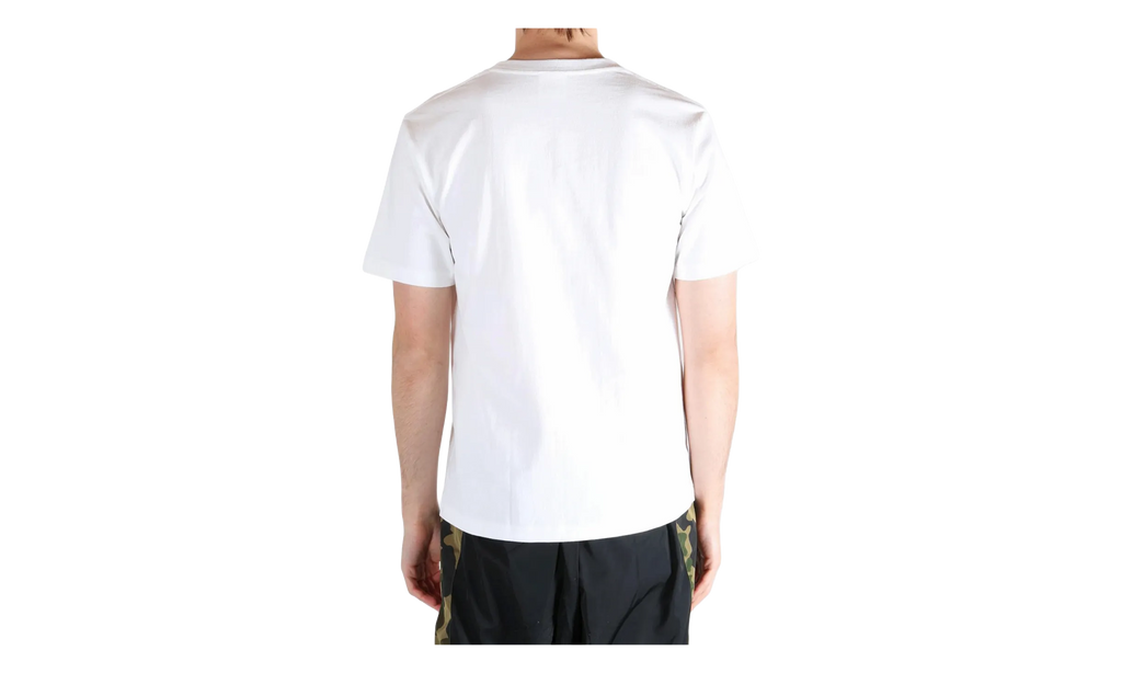 BAPE 1st Camo College Tee White 1L80110011 WH0