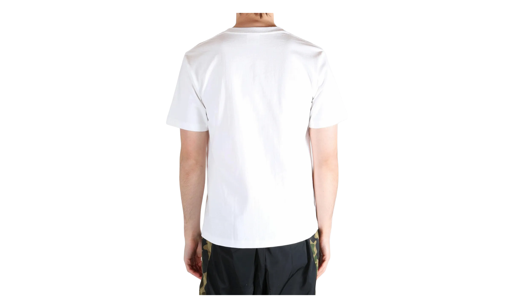 BAPE 1st Camo College Tee White 1L80110011 WH0