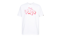 BAPE ABC Camo Milo on Bape Tee WHITE / PINK CAMO 002TEI801003MWHGWHXPK