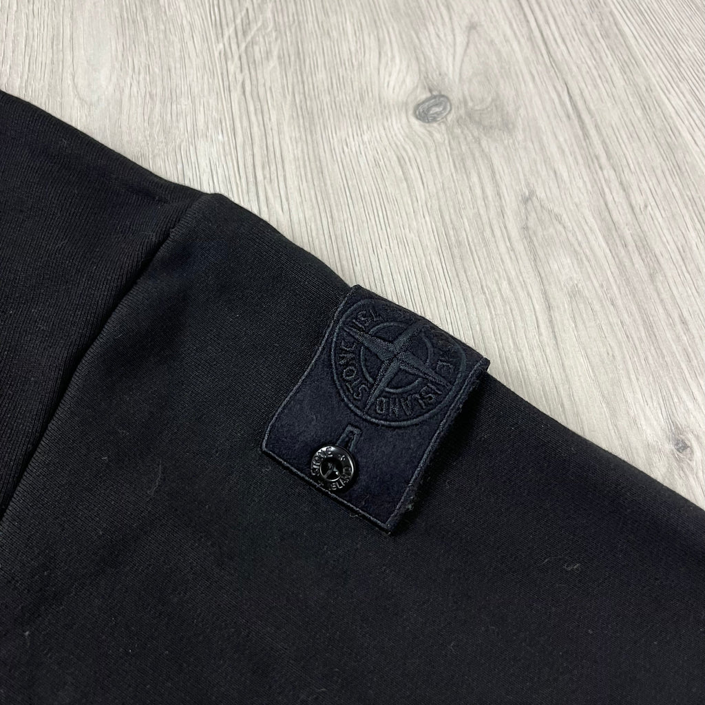 Stone Island Ghost Zip Fleece - Black Ironleague